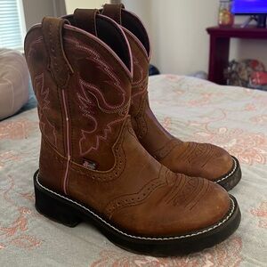 Justin Cowgirl Boots | Size 6 | Preloved EUC | MORE PICS COMING ASAP